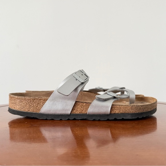 Birkenstock Other - Birkenstock Men’s Mayari Silver Birko-Flor Sandals | EU 43